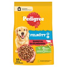 Pedigree Adult teljes értékű szárazeledel felnőtt kutyák számára marhával és zöldségekkel 12 kg