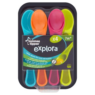 Tommee Tippee Explora etető kanál 7 hónapos kortól 4 db