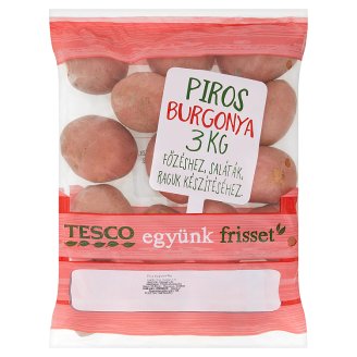 Tesco piros burgonya 3 kg