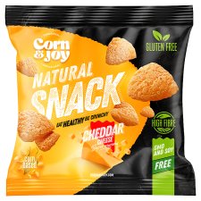 Corn & Joy Cheddar Cheese Flavoured Natural Snack 40 g