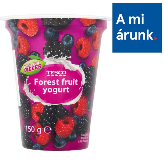 Tesco erdei vegyes gyümölcsös joghurt 150 g