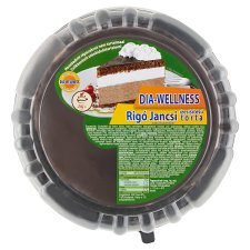 Dia-Wellness Rigó Jancsi ízesítésű torta édesítőszerekkel