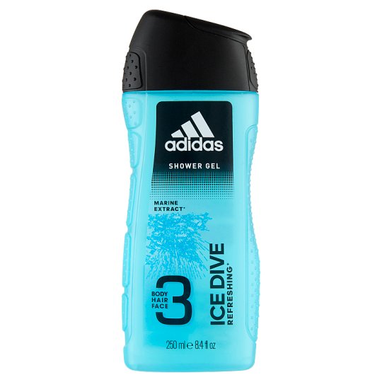 Adidas Ice Dive tusfürdő testre, hajra & arcra 250 ml