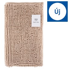 Tesco Home Microchenille Taupe Bath Mat 50 cm x 80 cm