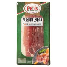 PICK Bükkerdei Raw, Smoked, Sliced, Slowly Marinated Pork Thigh Ham 90 g