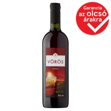 Tesco Vino száraz vörösbor 750 ml