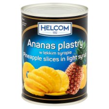 Helcom szeletelt ananász enyhén cukrozott lében 565 g