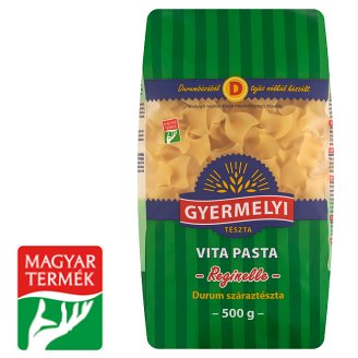 Gyermelyi Vita Pasta fodros kocka durum száraztészta 500 g