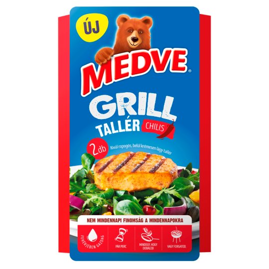 Medve Grilltallér Chili 2 x 70 g (140 g)