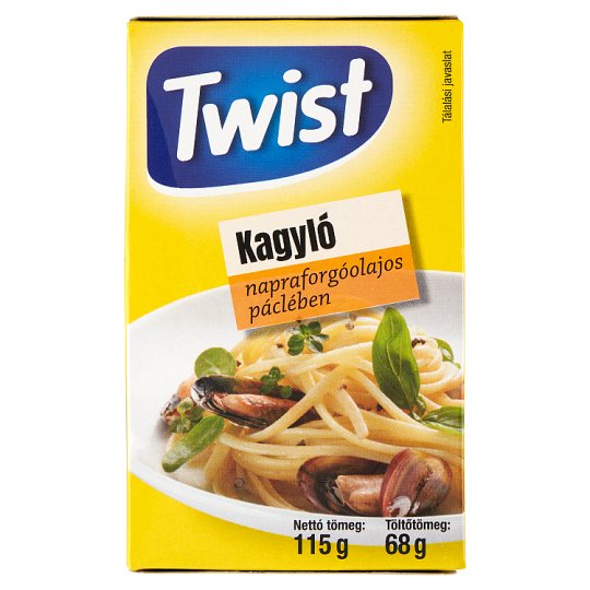 Twist kagyló napraforgóolajos páclében 111 g