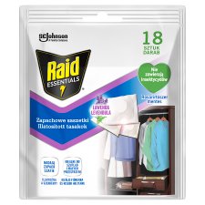 Raid Essentials Scented Sachets with Lavender Scent 18 x 1,5 g (27 g)