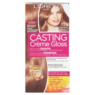 L'Oréal Paris Casting Crème Gloss 723 Tejes Karamell tartós hajszínkrém