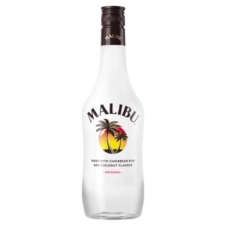 Malibu likőr kókusz ízesítéssel 21% 0,5 l