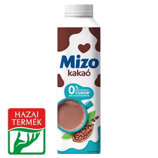 Mizo Light sovány, laktózmentes kakaós tej édesítőszerekkel 450 ml