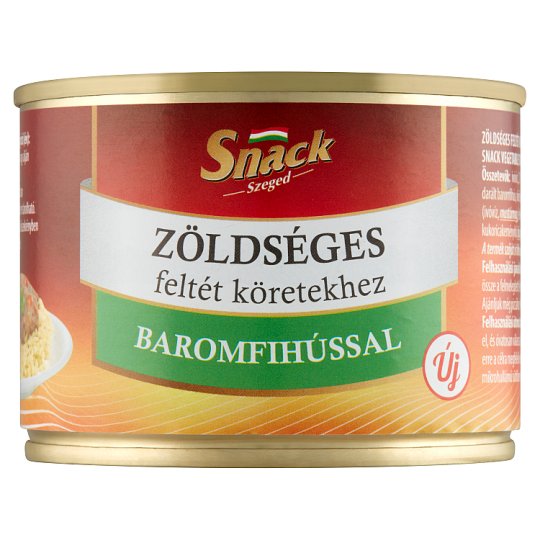Snack Szeged zöldséges feltét köretekhez baromfihússal 200 g
