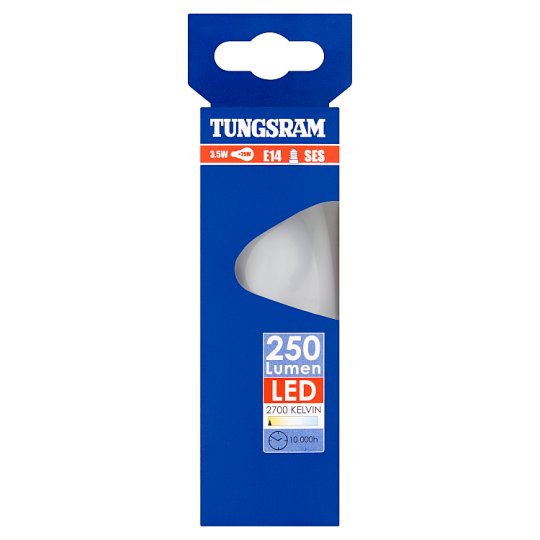 Tungsram 250 lm 3,5 W E14 LED Light Bulb Candle Tesco Groceries