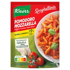 Knorr Spaghetteria tészta paradicsomos mozzarellás szószban 163 g