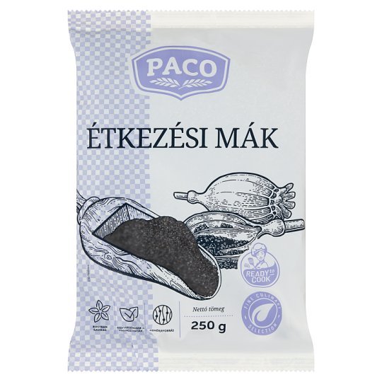 Paco Edible, Blue Poppy Seeds 250 g Tesco Online, Tesco From Home