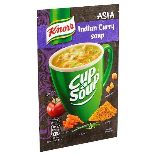 Knorr Cup a Soup Asia indiai curry leves 17 g