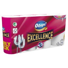 Ooops! Excellence Household Paper Towel 3 Ply 4 Rolls