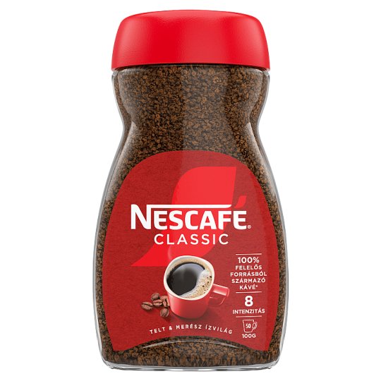 Nescafé Classic azonnal oldódó kávé 100 g