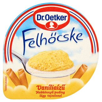Dr. Oetker Felhőcske vaníliaízű puding tejszínnel 125 g