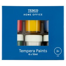 Tesco Home Office tempera 6 x 10 ml