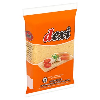 Dexi gluténmentes extrudált kukoricakenyér sajttal 125 g