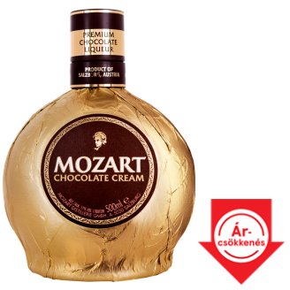 Mozart Gold csokoládé krémlikőr 17% 0,5 l