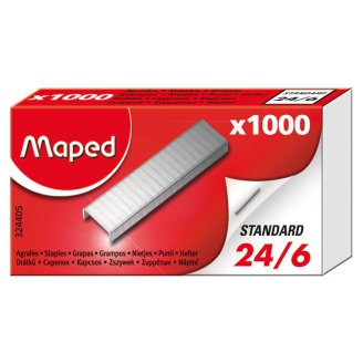 Maped tűzőkapocs 24/6 1000 db