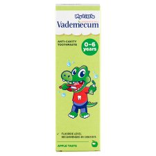 Vademecum Junior Apple Flavoured Toothpaste 0-6 Years 50 ml