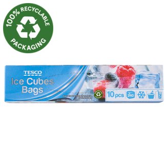 Tesco jégkocka tasak 10 db