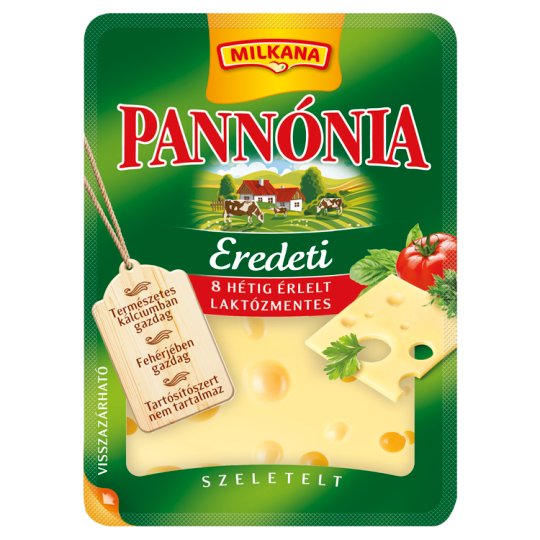 Pannónia Eredeti szeletelt sajt 125 g