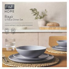 F&F Home Rayo étkészlet 12 db
