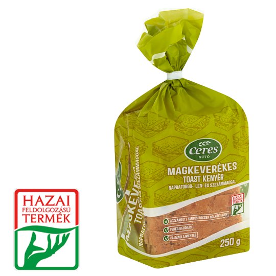 Ceres magkeverékes toast kenyér 250 g Tesco Online, Tesco Otthonról