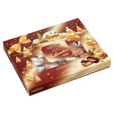 Szerencsi Retró Cream Fudge Christmas Pralines with Dark Chocolate 350 g