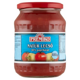 Premiko natúr lecsó 680 g