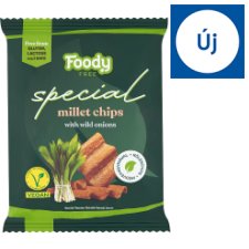 Foody Free Special köleschips medvehagymával 45 g