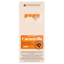 Pepe Coffee kávékapszula karamell ízesítéssel 10 db  55 g