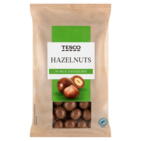 Tesco Hazelnuts in Milk Chocolate 500 g Tesco Groceries