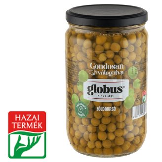 Globus finom zöldborsó 660 g