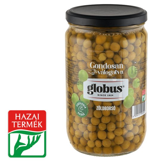 Globus finom zöldborsó 660 g