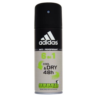 Adidas Cool & Dry 48h 6 in 1 izzadásgátló dezodor 150 ml