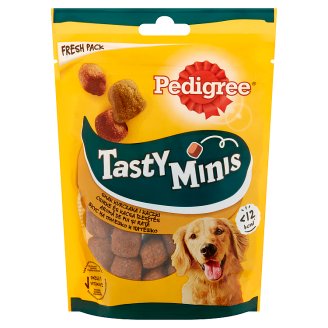 Pedigree Tasty Bites kiegészítő állateledel felnőtt kutyák számára csirkehússal 130 g