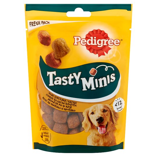 Pedigree Tasty Bites kiegészítő állateledel felnőtt kutyák számára csirkehússal 130 g