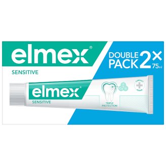 elmex Sensitive fluoridos fogkrém 2 x 75 ml
