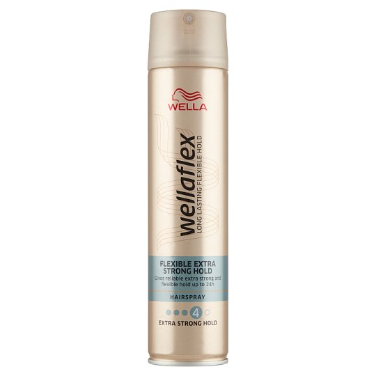 Wella Wellaflex Flexible Extra Strong Hold Hairspray 250 ml Tesco