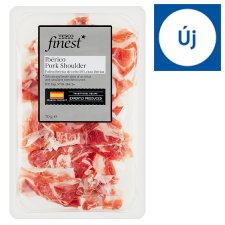 Tesco Finest Ibérico Pork szárításos érleléssel készült, nyers ibériai sertéslapocka szeletelt 70 g