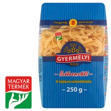 Gyermelyi Wide Noodles Dry Pasta with 8 Eggs 250 g