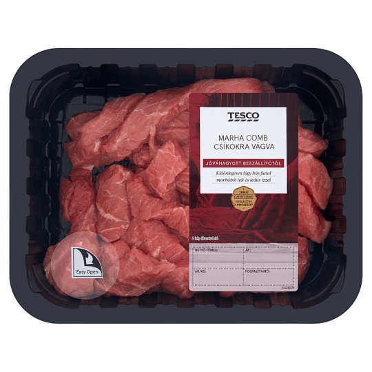 Tesco marha comb csíkokra vágva 400 g